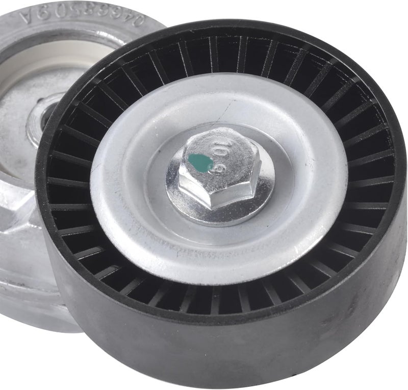 TUUMOND 89319 Belt Tensioner Pulley Assembly Fit for Chrysler PT Cruiser 2001-2010 (Location:Air Conditioning and Power Steering), Dodge Neon SRT-4 2003-2005 [For L4 2.4L] - Image 5